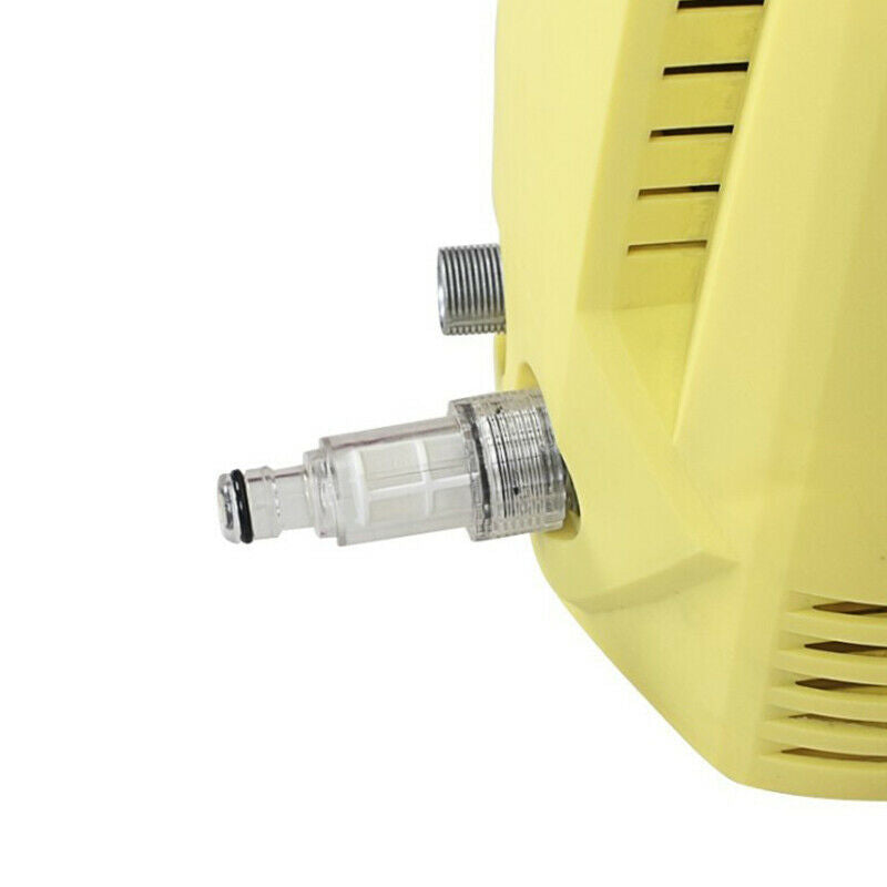 2Pcs 3/4" Thread Quick Connector Car Washing Machine Water Inlet Filter for Home