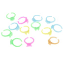 20 Pieces Plastic Finger Ring Kids Children Jewelry Kids Pretend Toys Gift