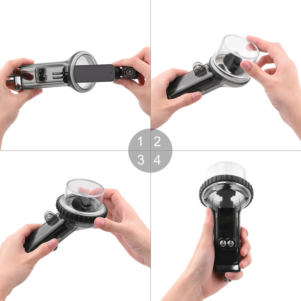 Waterproof Case For DJI Pocket 2 Water Resistance At Depths of Up to 60M