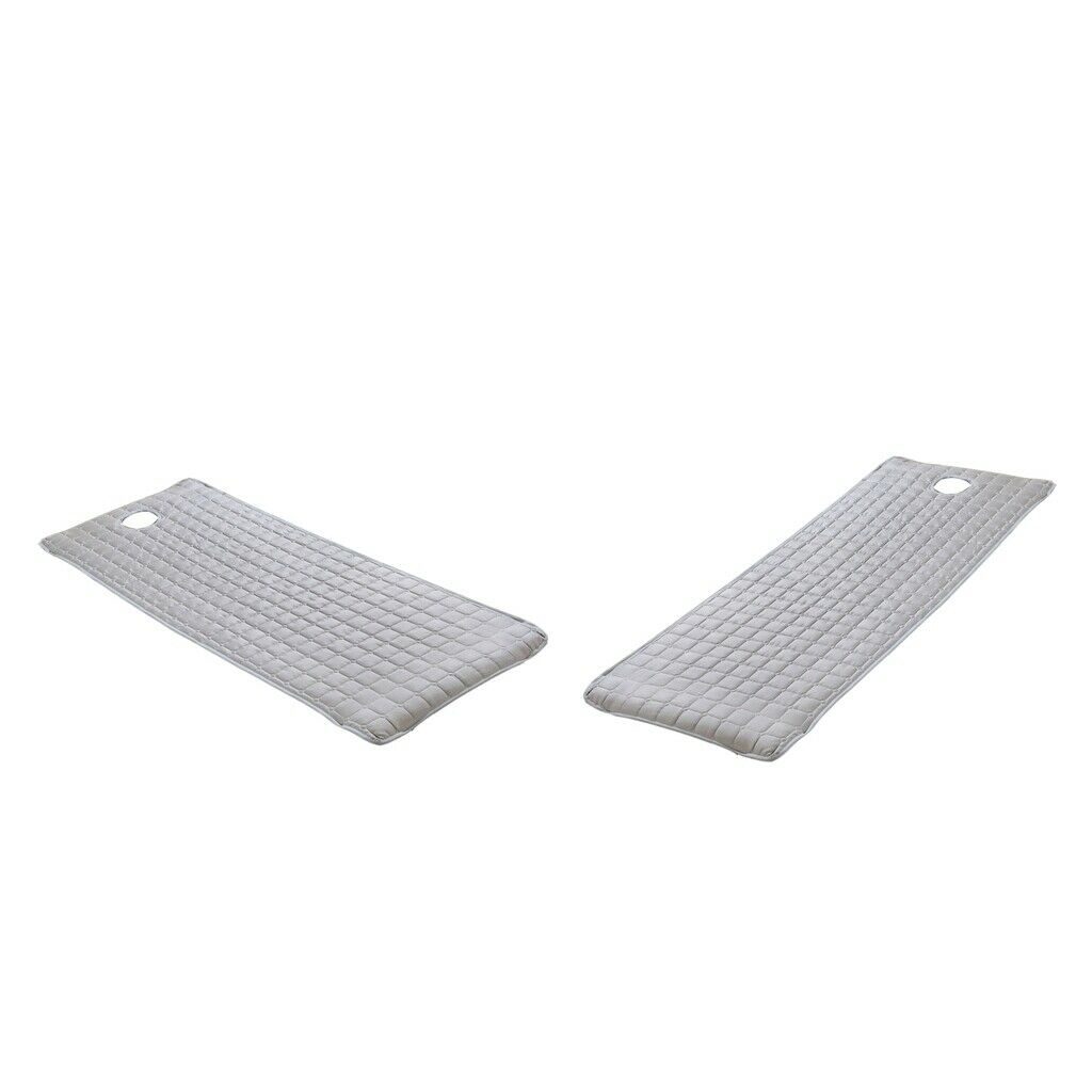 2pcs Thicken Massage Table Mattress Beauty Bed Sheet Pads 180x60cm Gray