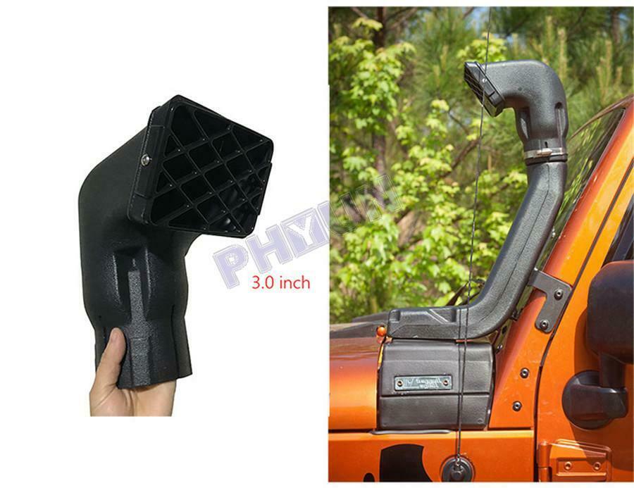3" 76MM Snorkel Car Truck Snorkel Head Air Ram Head Air Filter Airflow Smoothly