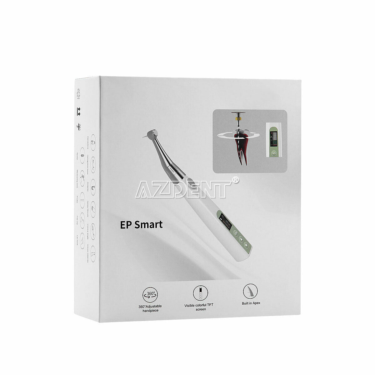 Dental Wireless Endo Motor Built in Apex Locator EP Smart LED Screen 100V-240V