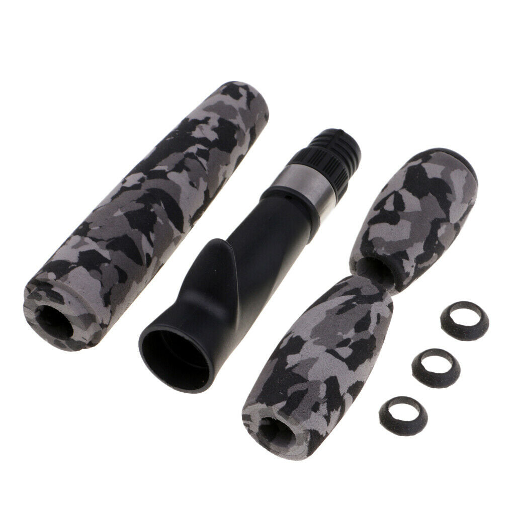 Fishing   Rod   EVA   Handle   Split   Grip   Kit  &  Reel   Seat