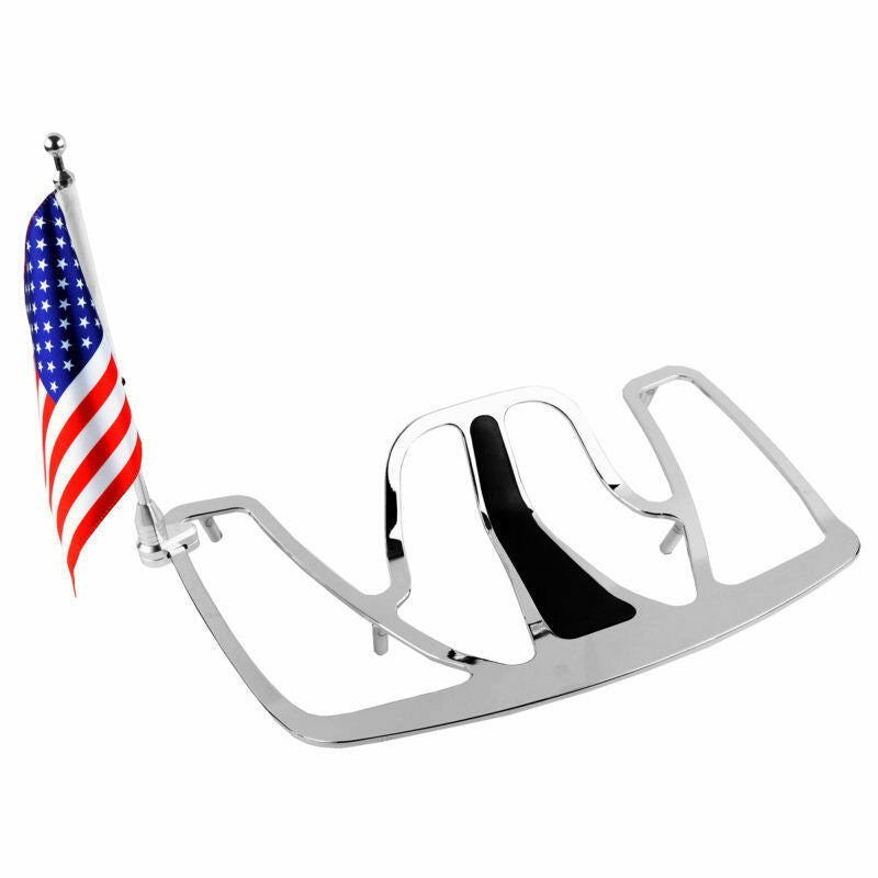 Motorcycle American  with Aluminum Pole 10x6 Inch for  XL883