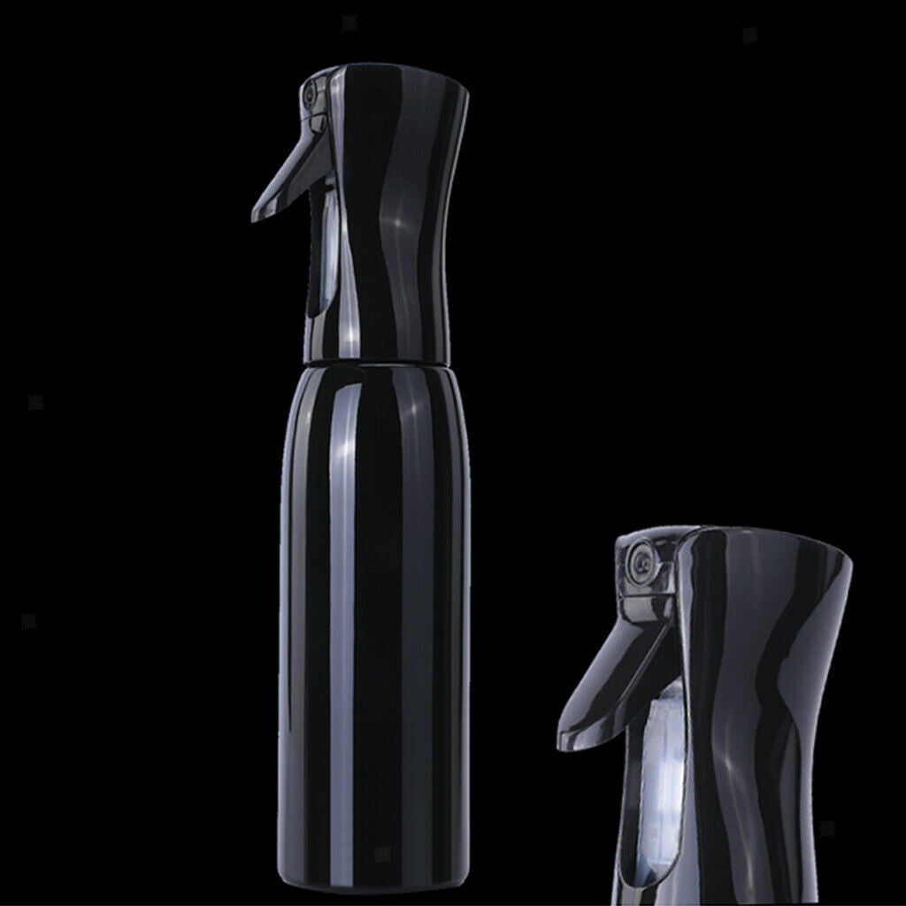 Continue Spray Bottle (500ml) for Hair Styling, Salon, Barber, Gardening Black