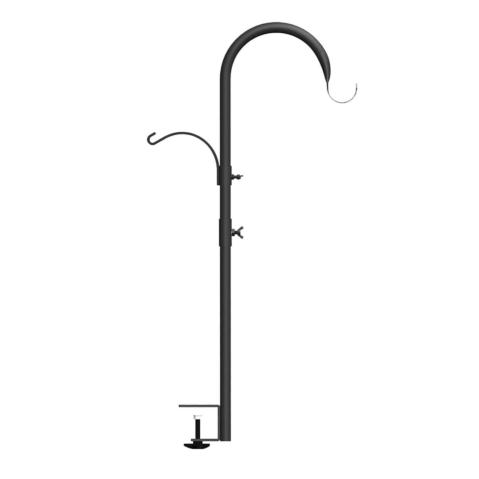 Metal Deck Hook Bird Feeder Hanging Kit Porch Feeding Station Hanger 37in