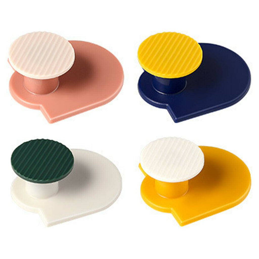 Wall Hooks 8.82lb Reusable Seamless Hooks, Heavy Duty Self Adhesive Hook Hat
