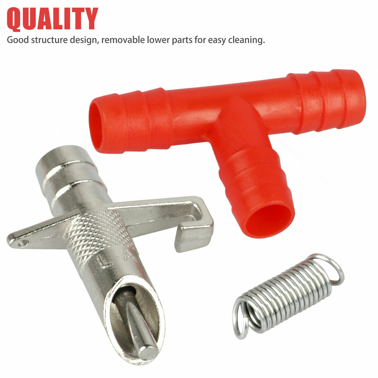 20PCS Rabbit Water Nipple Drinker Feeders Automatic Waterer Fountain for Ferrets