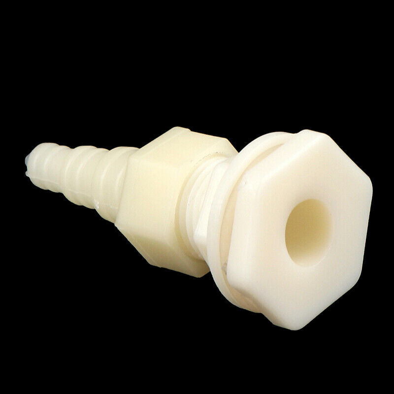 1/2" tank Bulkhead Pipe Joints bucket inlet outlet connector water tank d.l8