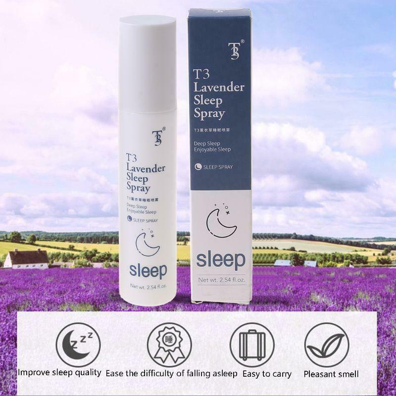 75ml Deep Sleep Pillow Spray Natural Lavender Help Sleeping Relief Anxiety