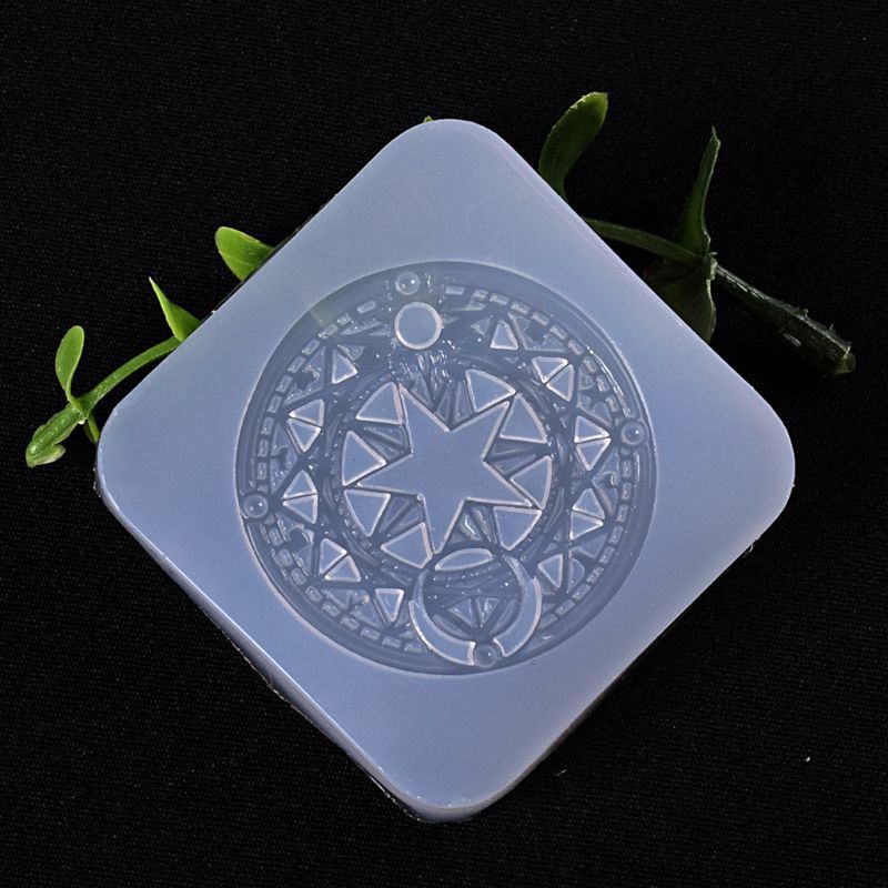 Magic Circle Mold Fondant Baking Tool Jewelry Chocolate Cake Decor Silicone Mold