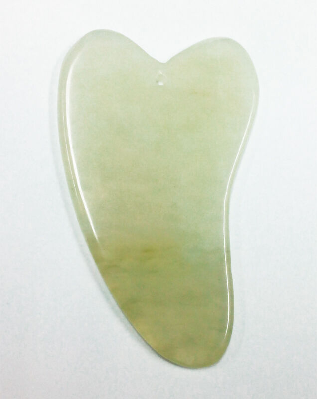 Guasha Facial Treatment Body Massage Scrape Chinese Natural JadeScraping T.l8