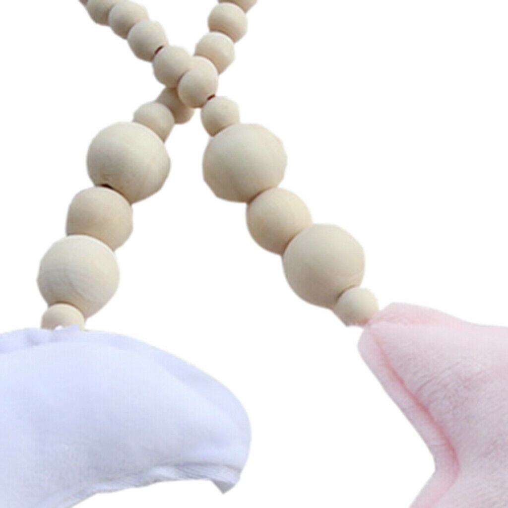 2pcs Curtain Tieback Rope Moon&Star Wall Hanging Handbag Pendant Crafts