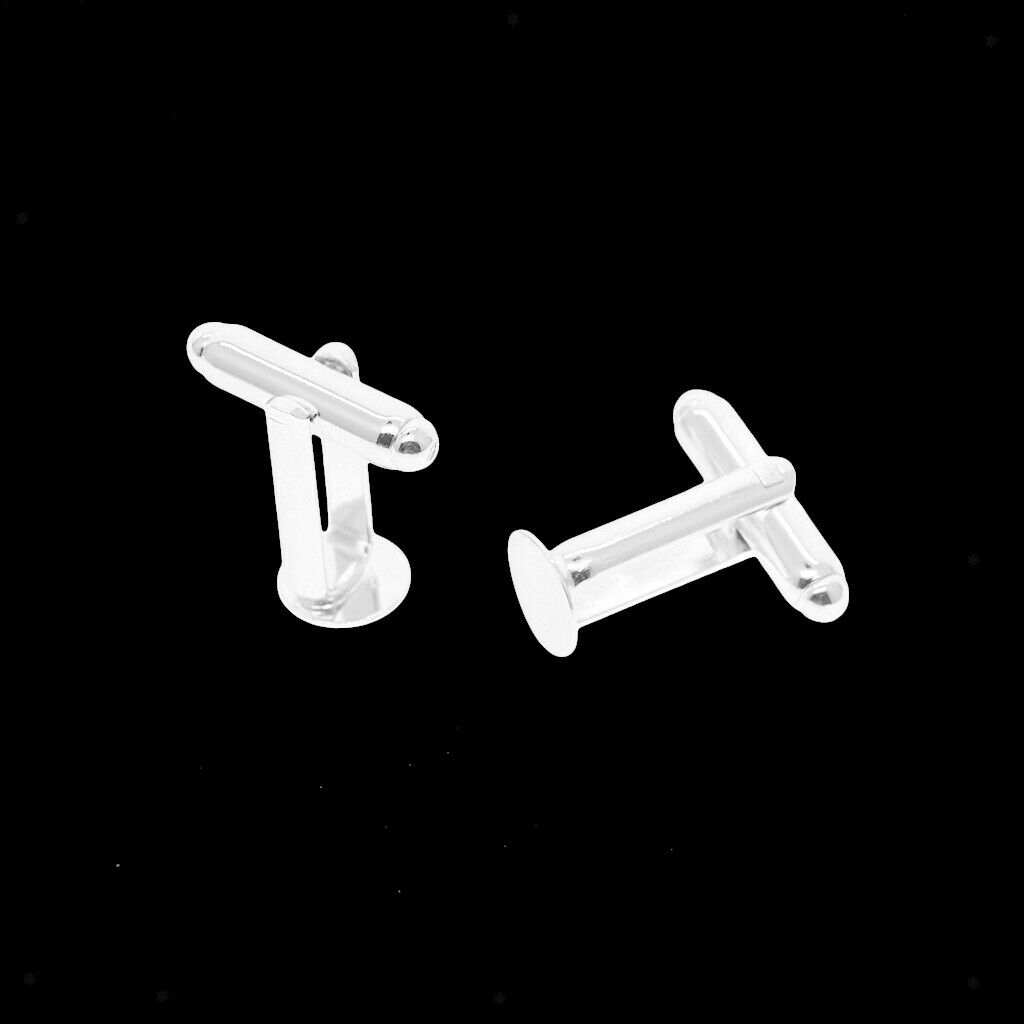 10 Pairs of Cufflink Findings Cufflink Blank Backs