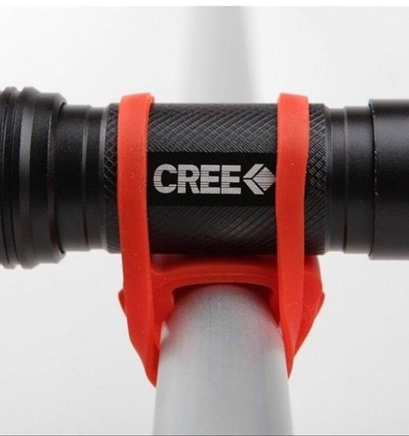 Universal Bike Handle Bar Holder Mounting For Flashlight  Torch Black-P XC