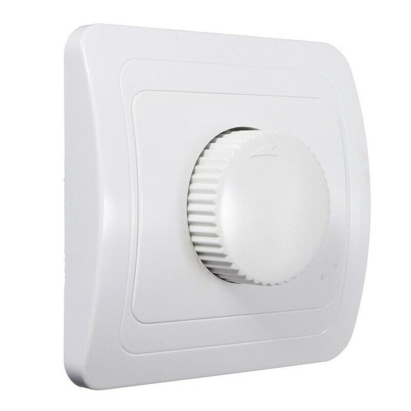 220V/250V Adjustable Controller Dimmer Switch For Dimmable Light Bulb Lamp WhiJ4
