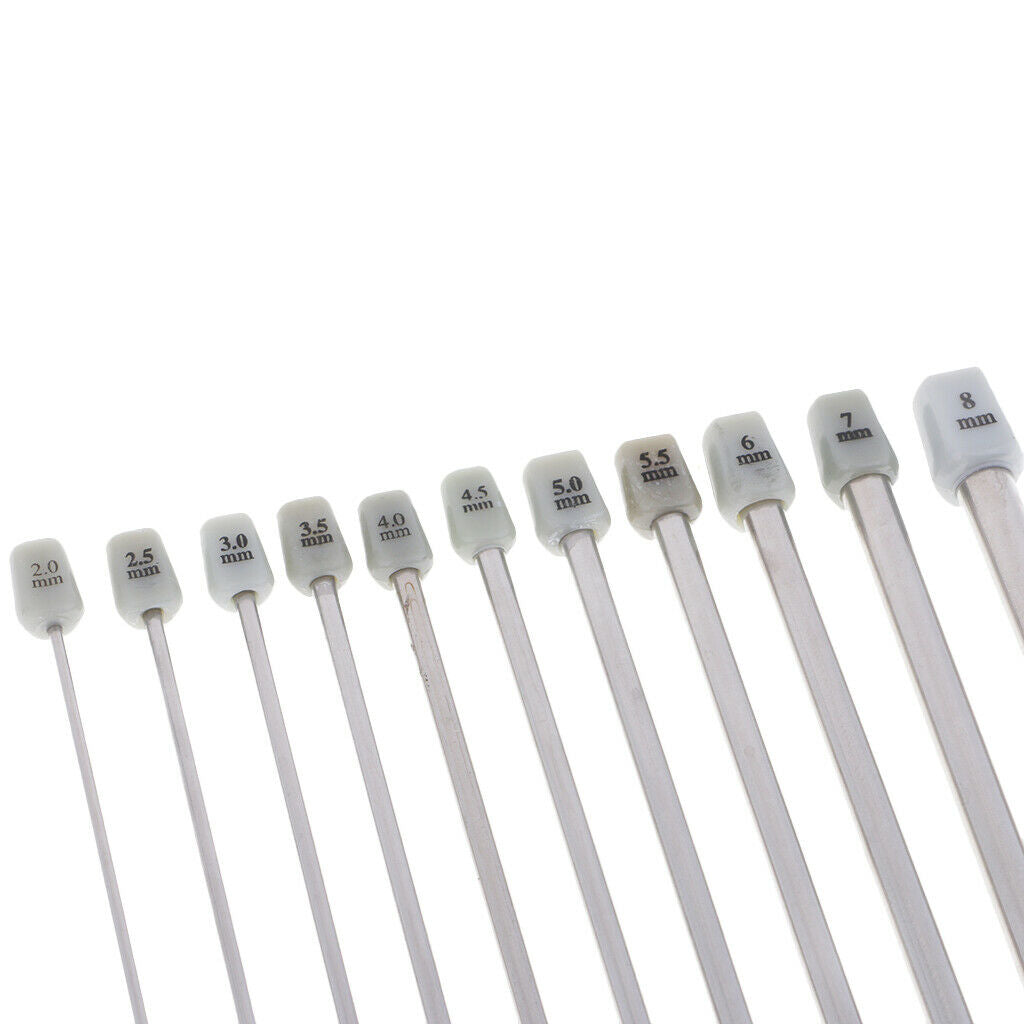 22pcs Stainless Steel Crochet Hooks Crochet Hook  Set Household Accessories
