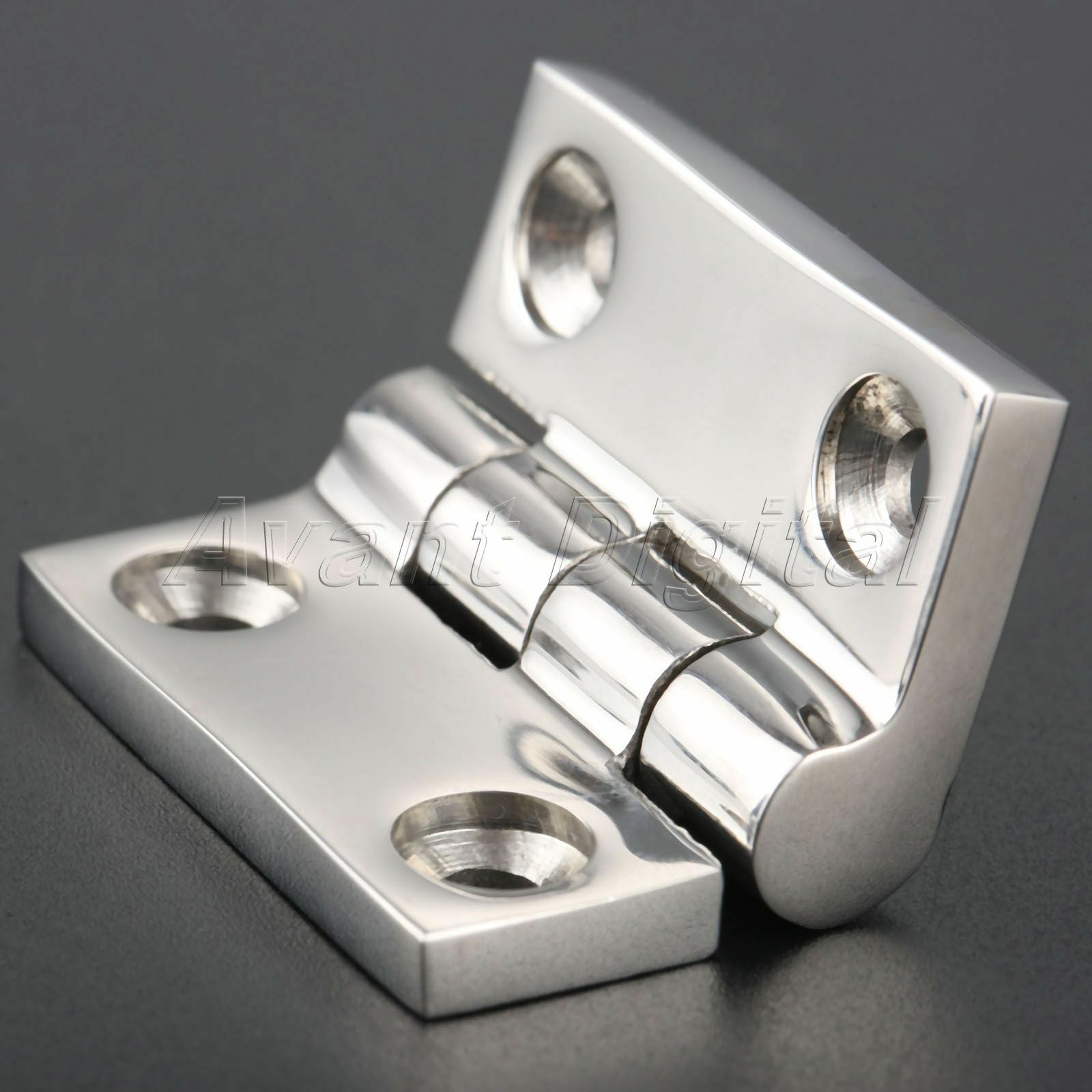 1pc 316 Stainless steel Boat Marine Flush Door Hinges For Boat Marine 38 x 38mm