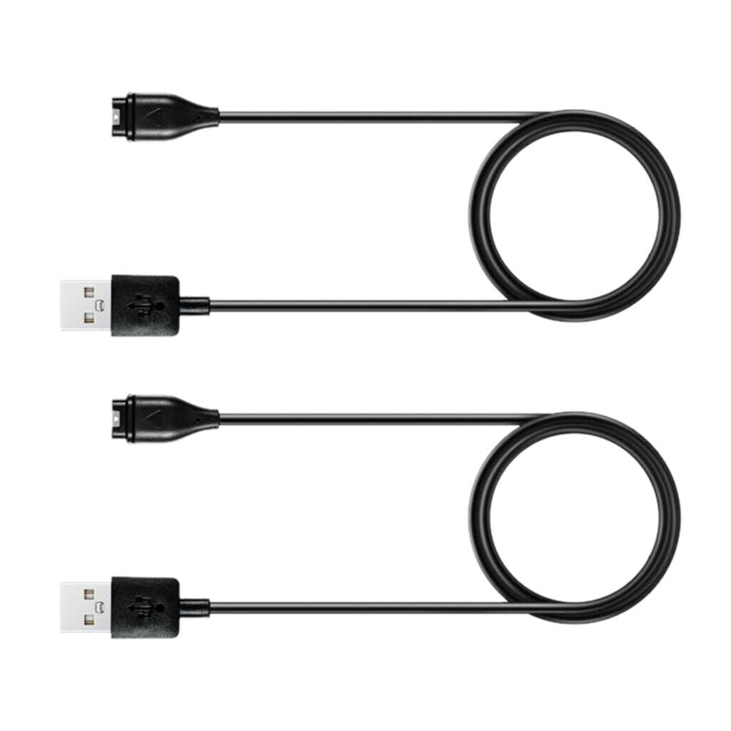 2 x USB data transfer charging data cable for Fenix 5 / 5S