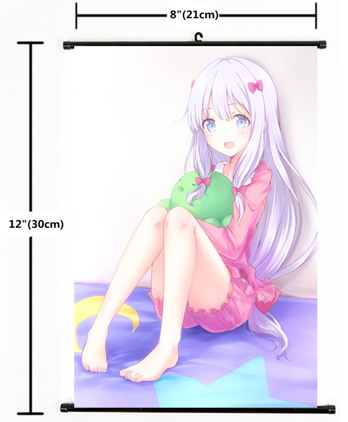 Anime  Eromanga Sensei Masamune Sagiri Izumi Wall Poster Scroll Home Decor 2184