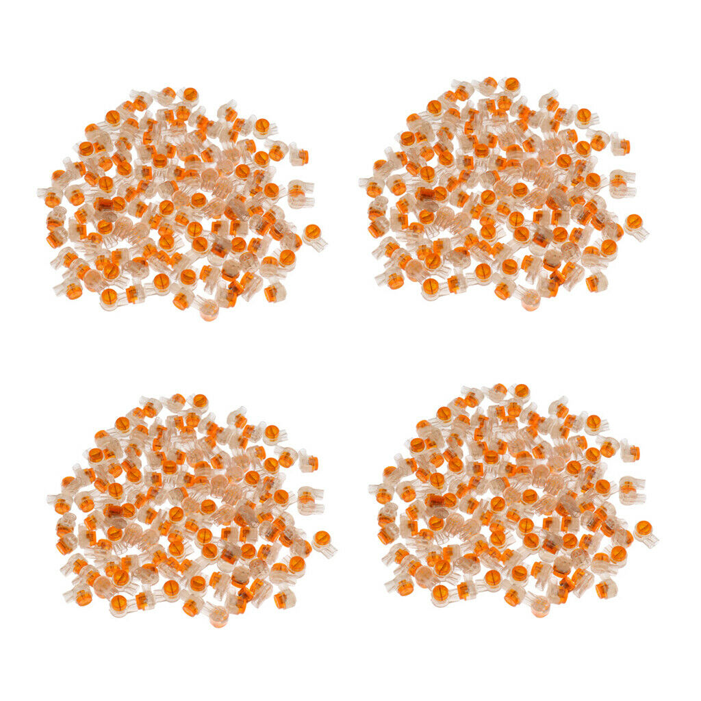 800x Jelly Crimps Double Waterproof Telecom Connector for Alarm Cables Clamp
