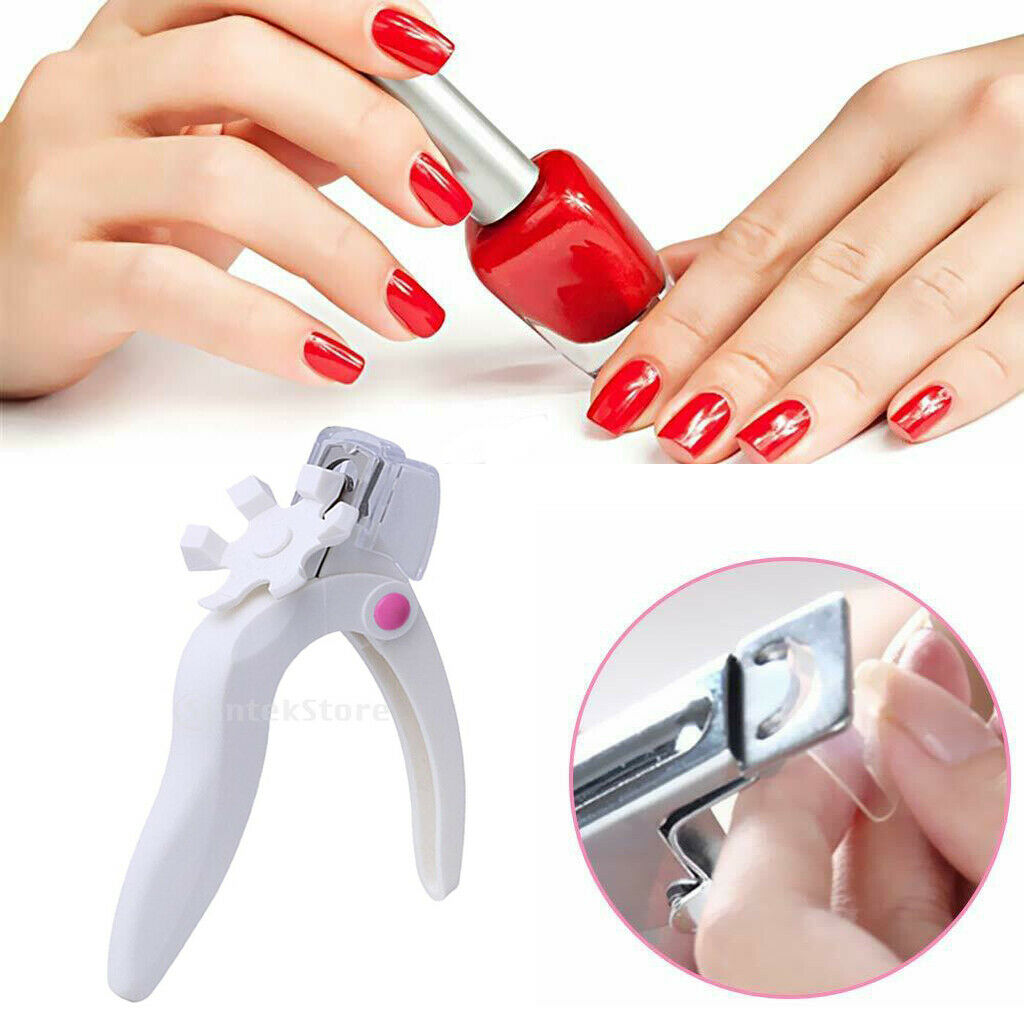 Nail Art Nail Edge Clipper Cutter Acrylic Gel False Tips Frence U shape Trimmer