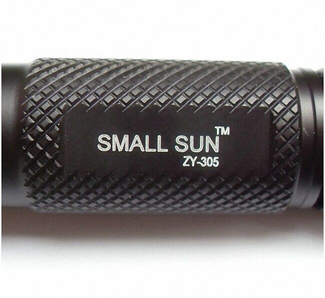 Aluminum Police Outdoor Waterproof LED Flashlight 116mm/4.57" [M1]
