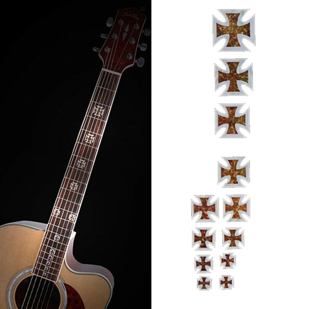 Electric Acoustic Guitar Fretboard Inlay DIY Stickers Decorative