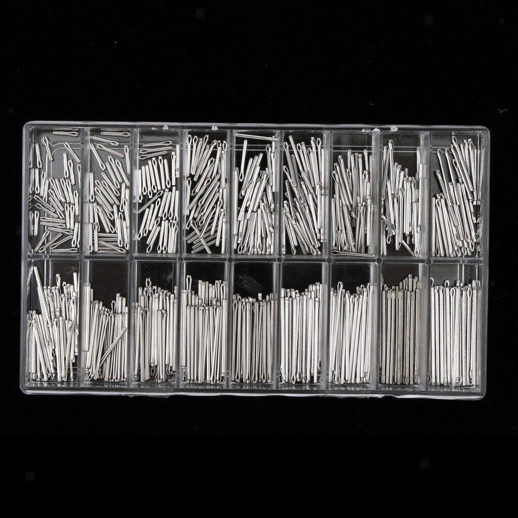 360 Pieces 6-23mm Stainless Steel Watch Strap
