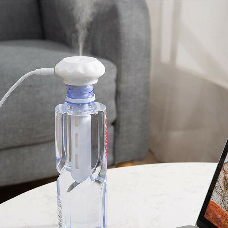 USB Portable Air Humidifier Bottle Aroma Diffuser Mist Maker For Home Offic TH