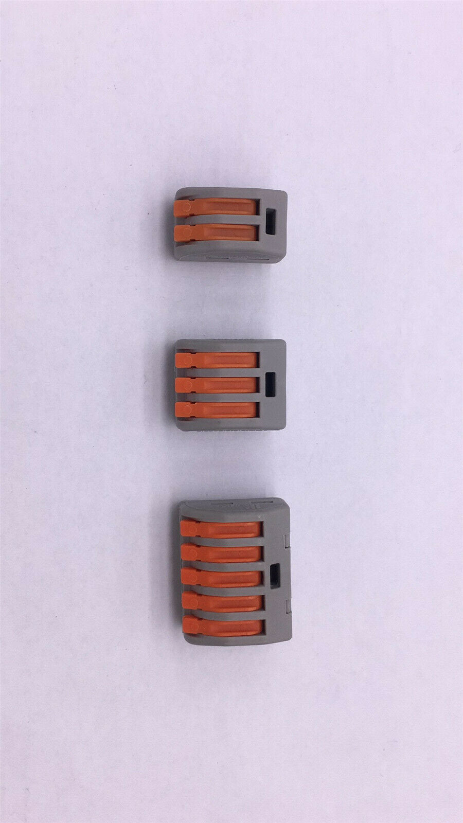 30xUniversal Compact Wiring Connector Terminal Block Push-in Connectors 12-28AWG