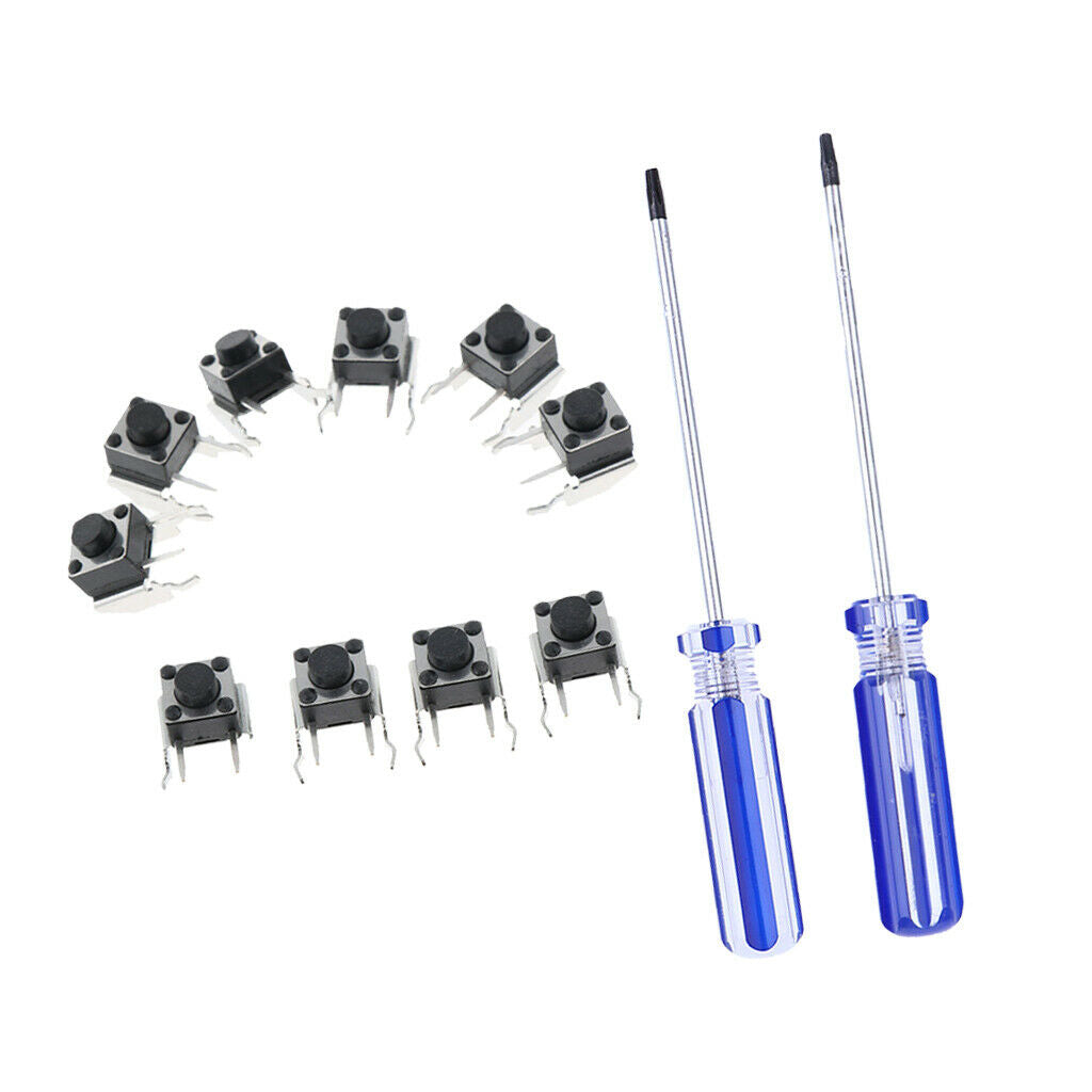 10x LB RB Tactile Switch Bumper Button with Tool For   360   Controller