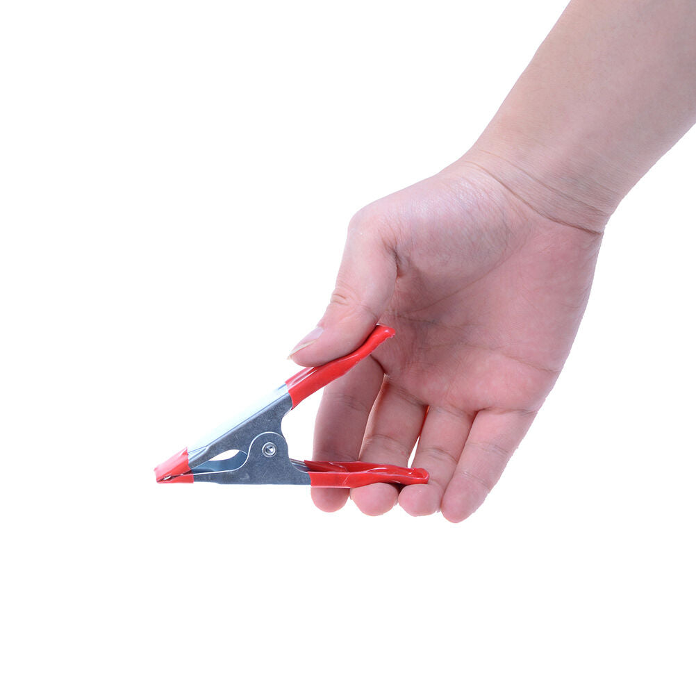 5pcs 4" Clip Metal Heavy Duty Spring Clamps Crocodile Tips Tool Y LpJCAUQ XC