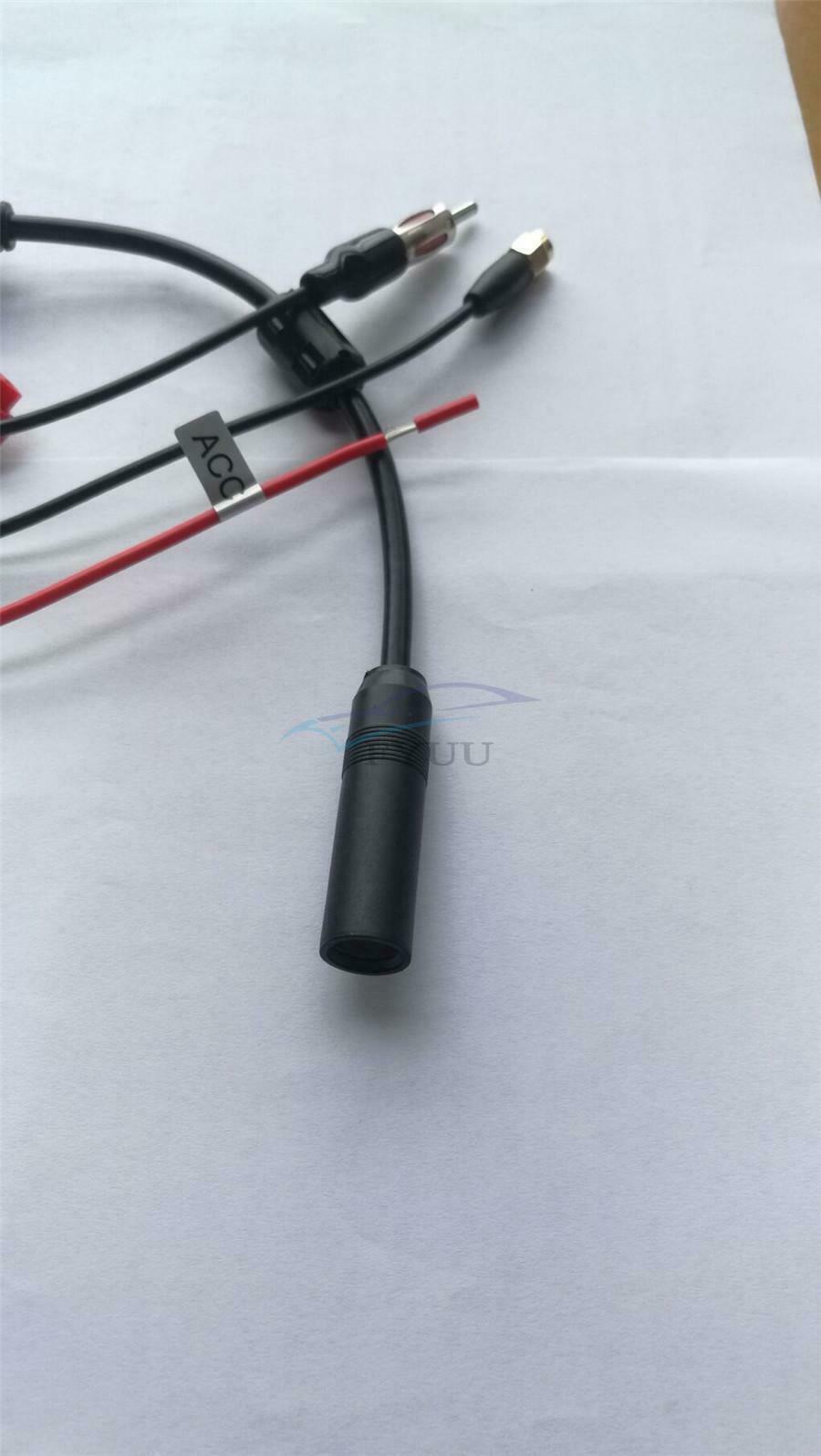 1PCS 12V-24V Car Truck Stereo Antenna FM + DAB Antenna Active Amplifier Enhancer