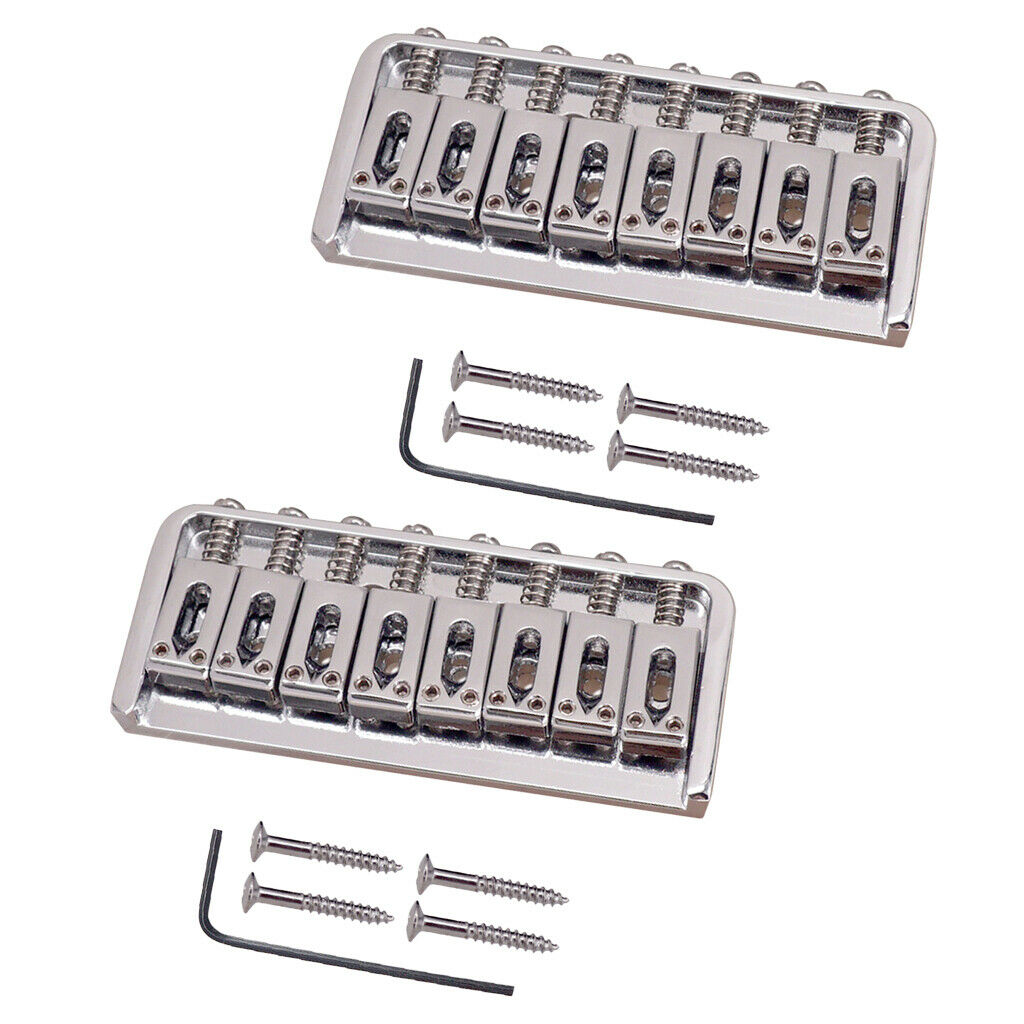 2pcs 8 String Guitar Bridge Set Screw for Electric Guitar Replacement Part