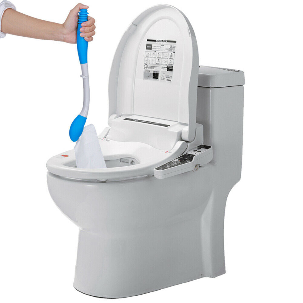 Toilet Aid Wiping Wand - Long Reach Hygienic Cleaning Aid, Extends Your Reach