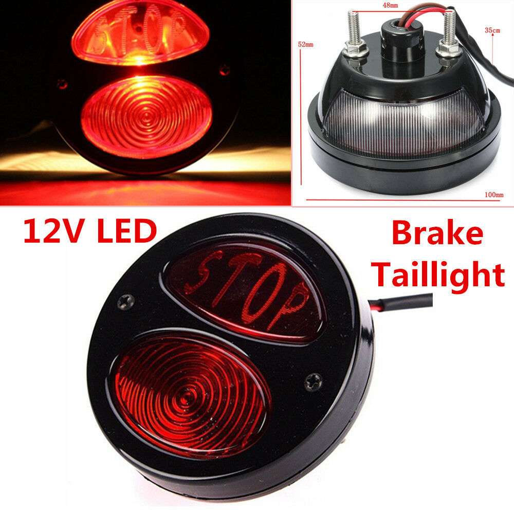 1PC Motorcycle LED Rear Tail Light Brake taillight Stop Running Light Lamp Handy