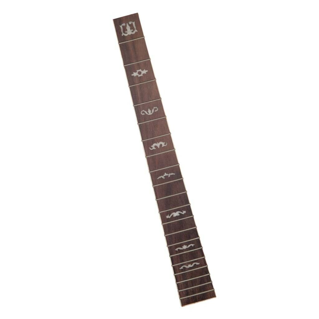 Finest Rosewood Acoustic Guitar Fretboard Fingerboard 20 Fret 46x5.7x0.65cm