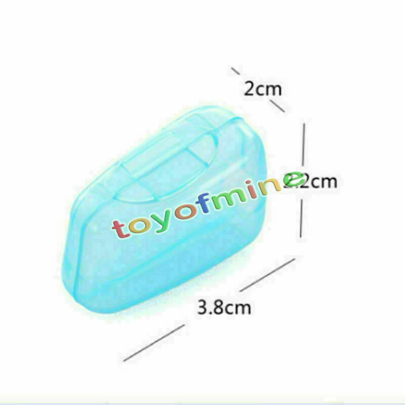 5x Travel Camping Toothbrush Head Holder Protect Brush Cap Clean Box Case Cover