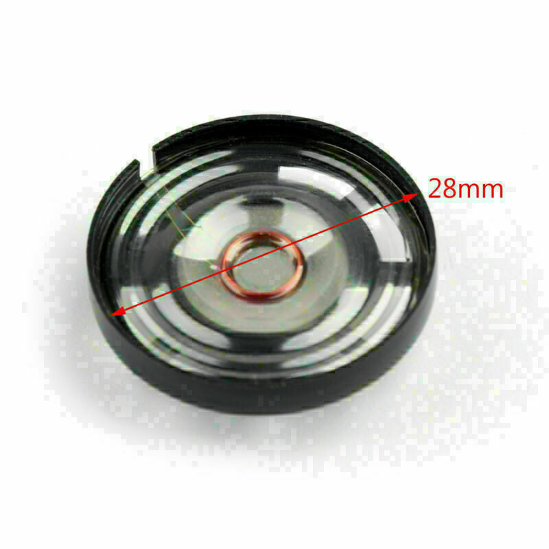 4Pc 29mm 8 ohm 8R 0.25W Woofer Speaker Small Trumpet Loudspeaker Magnet Horn CN