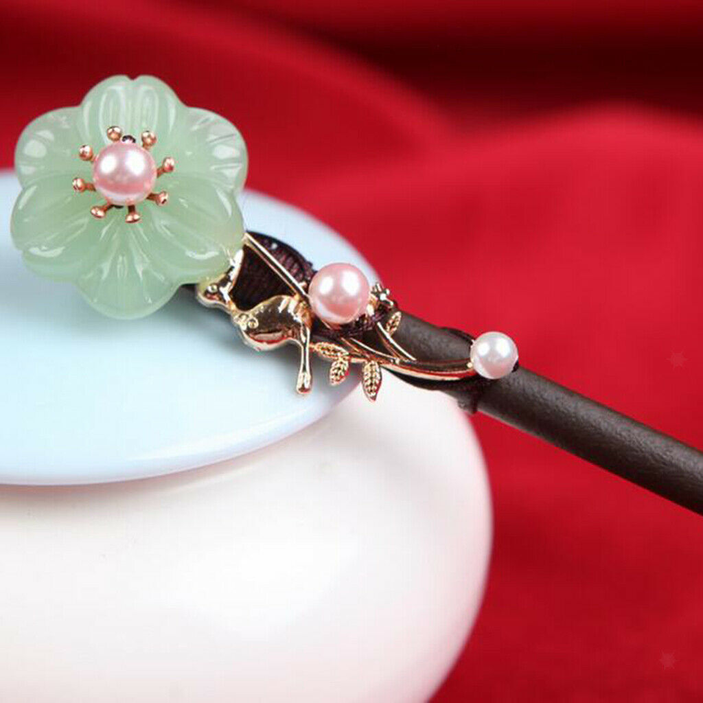 Hair Pins Natural Wood Hair Pin Elegant for Long Hair Party Gifts for Girl