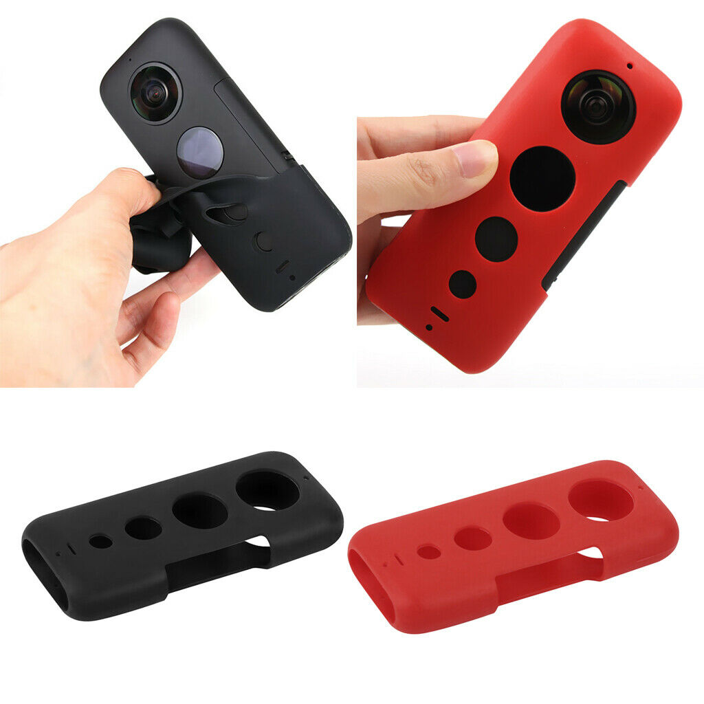 Silicone Case Skin Rubber Cover for Insta360   X Kit Black