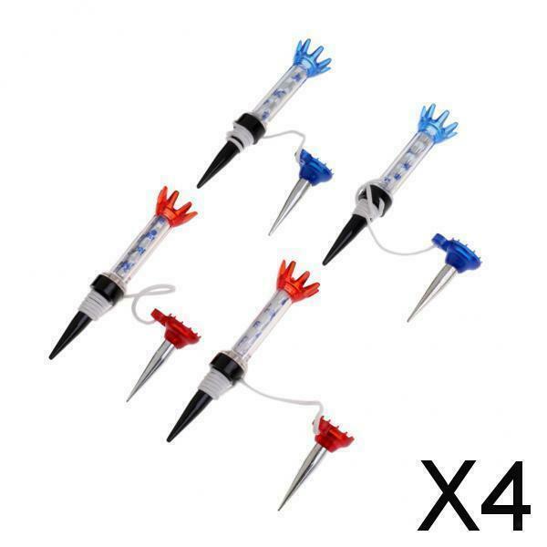 4X 4pcs  Golf Tees Golfer Training Accessory With Anchor -