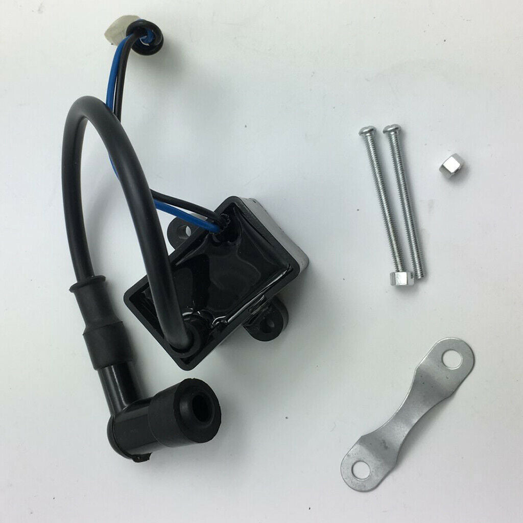 Black 70mm High Performance CDI Ignition Coil Kits for 50cc 60cc 66cc 80cc