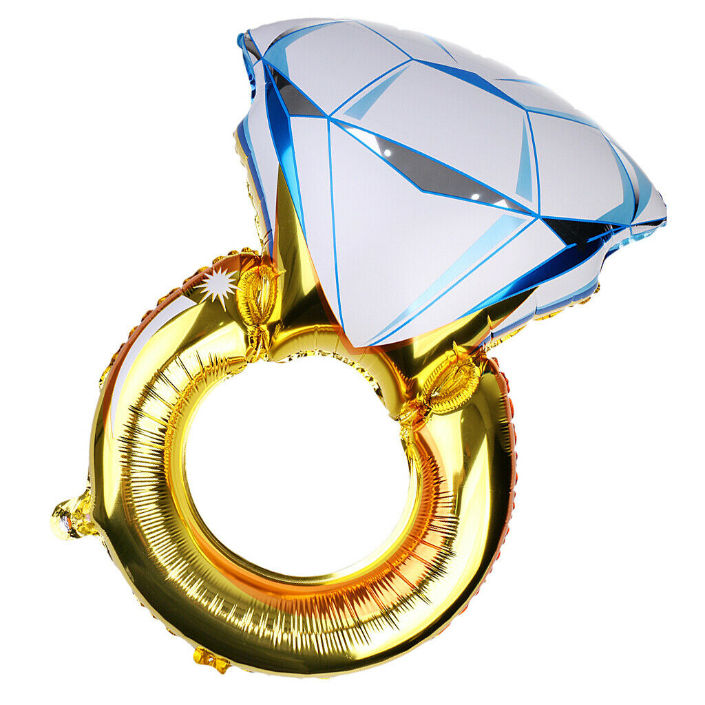 2pcs Diamond  Foil Balloon Air Balloon Helium Balloon for Wedding