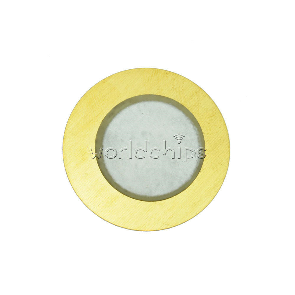 20PCS 35mm Piezo Elements buzzer Sounder Sensor Trigger Drum Disc Copper