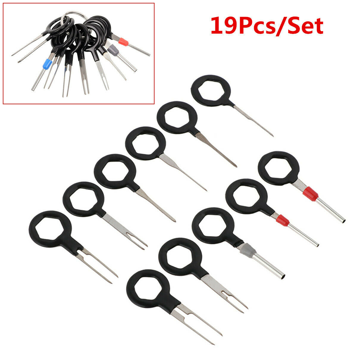 Motorcyle Scooter Electrical Wire Connector Pin Extractor Terminal Repair Tools