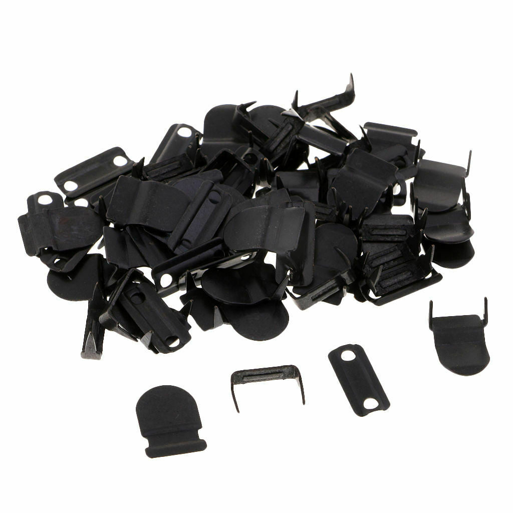 40 Sets No-Sew Hook & Eye Closure Fastener for Trousers Skirt Suits Decor
