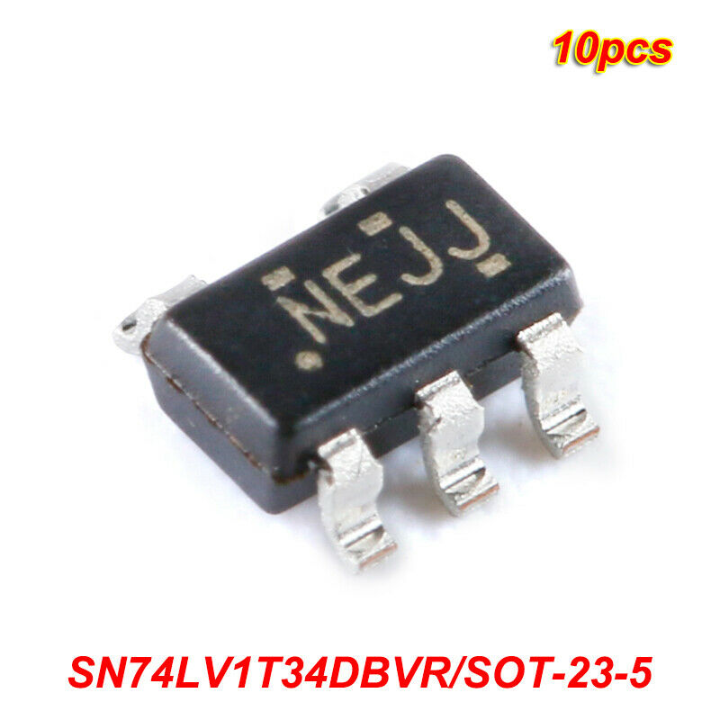 10pcs SN74LV1T34DBVR SOT-23-5 logic level converter chip Controllers