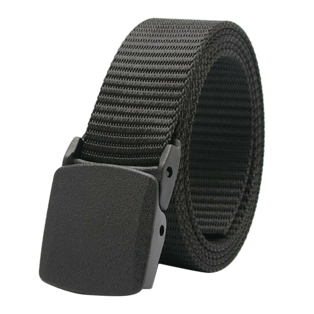 2pcs Casual Army Nylon Webbing Belt Work Travel Military Police Waistband